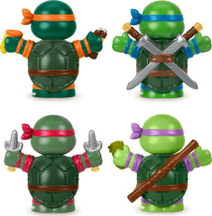 Little People Collector TMNT underground lair detail for hidden surprises.