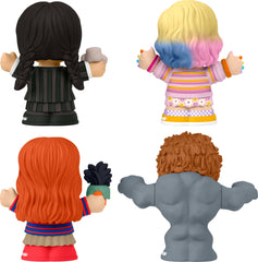 Little People Collector Wednesday window box display, enhances shelf presence for fans.
