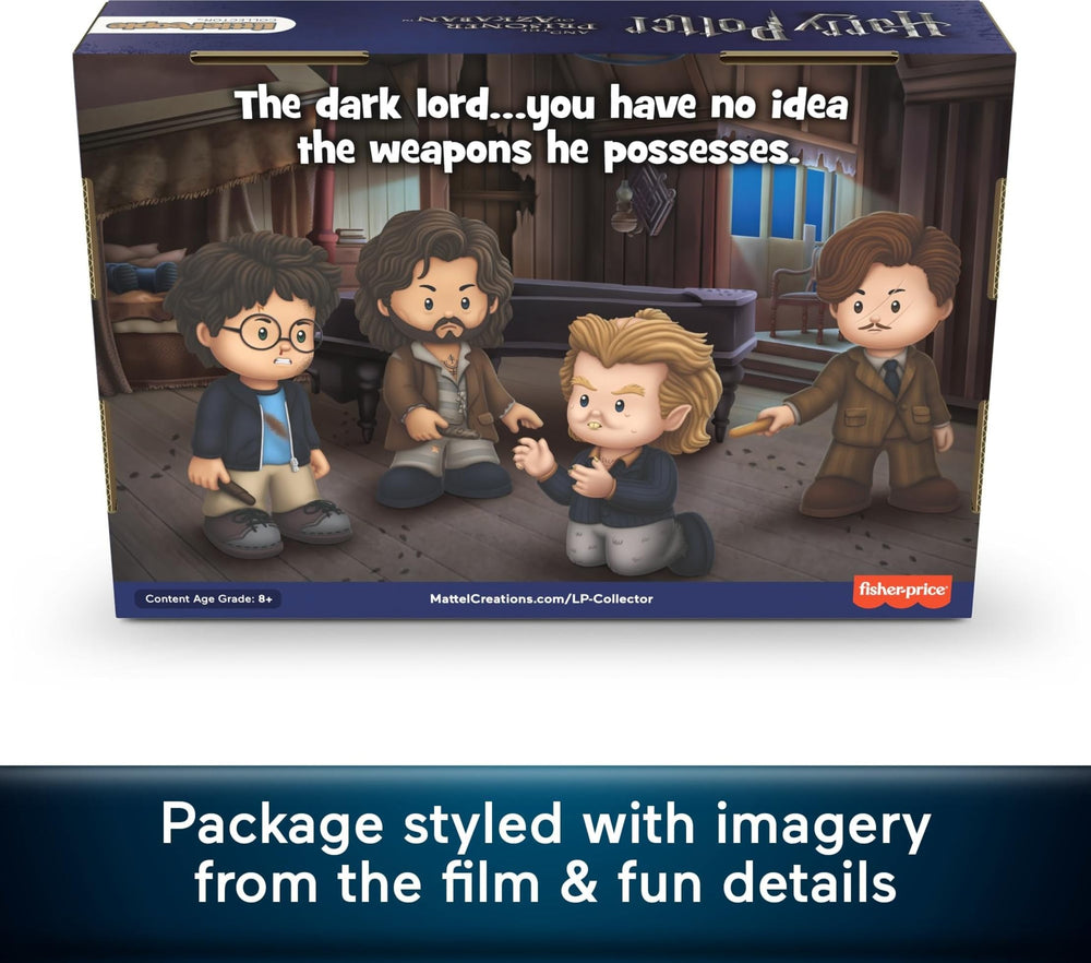 Little People Collector Whomping Willow packaging imagery enhances display.