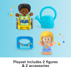Little People Play for All School weather wheel adds cause-and-effect learning