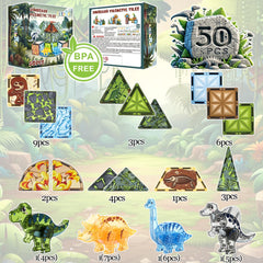 Little Pi magnetic tiles presented as a versatile gift idea