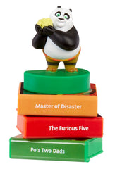 Wall projection of Kung Fu Panda stories from the Little Tikes device