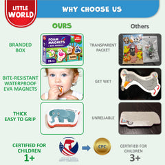 Little World educational magnets spark storytelling and sensory exploration.