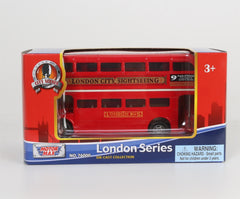 LittleBabyBum Routemaster city tour diecast side view highlights collector-ready detailing
