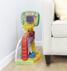 Little Tikes 3-in-1 Sports Zone includes balls for all games