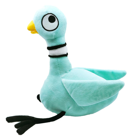 Liulianmifemu pigeon plush front view; soft cuddle companion for kids.