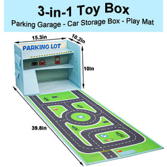 Durable Livememory box with side handles for easy travel