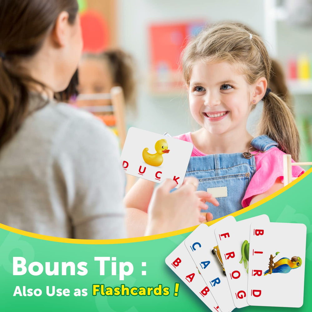 LIWIN LET'S GO child placing letters during game play