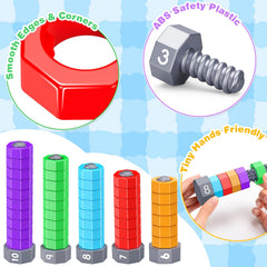 LIWIN LET'S GO! Durable ABS plastic with smooth edges for safe play.