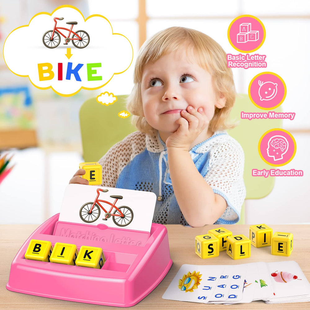 LIWIN LET'S GO! Children search letters to build words and enhance memory