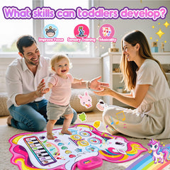 LIWIN LET'S GO unicorn musical mat record and playback for mini concerts