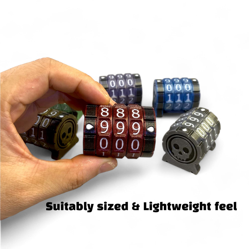 Lixusia Life Counter positioned on a table for easy dialing.