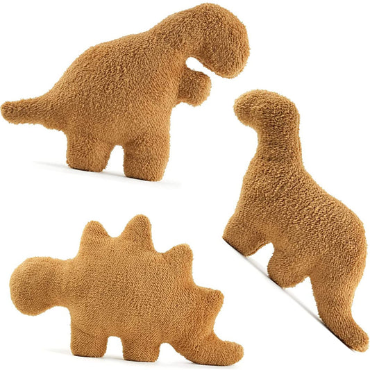 Lixzuch 18-inch Dino Nugget Pillow plush, soft cuddle companion for kids