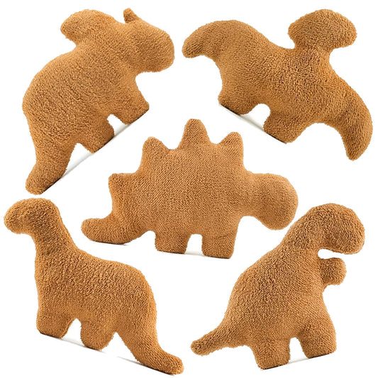 Lixzuch dino nugget pillow plush Stegosaurus soft cuddle buddy for bedtime