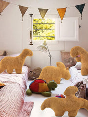 Lixzuch Tyrannosaurus dino nugget pillow, playful figure for imaginative play