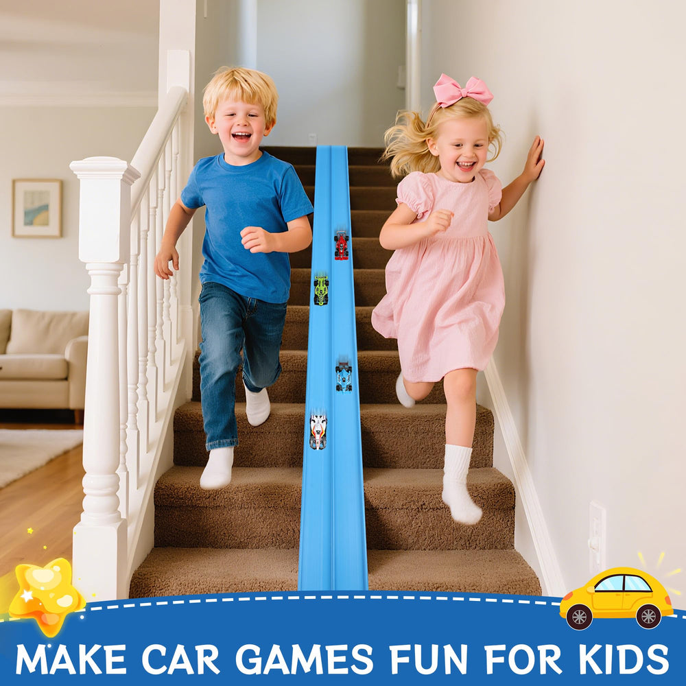 Liyauui flexible race track design folds for compact, travel-friendly storage.
