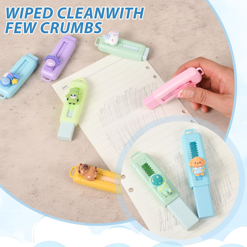 LiYiQ bright colors and kawaii designs brighten writing tasks
