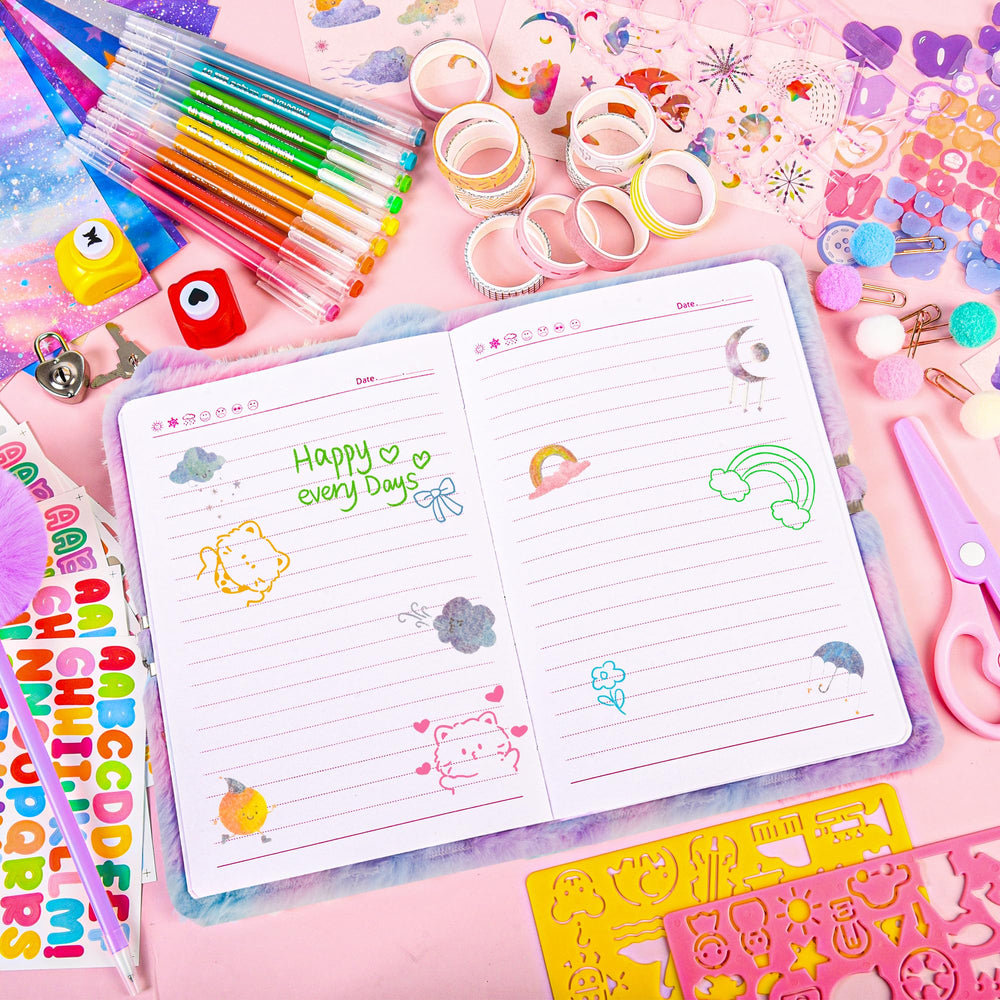 LiYiQ letter stickers for personalizing entries and messages