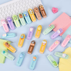 LiYiQ PVC packaging keeps erasers organized and durable