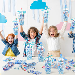 LiYiQ stationery gift cups cartoon designs delight young learners.