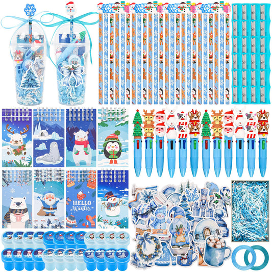 LiYiQ winter pencils 24-count ideal for classroom prizes and creative writing.