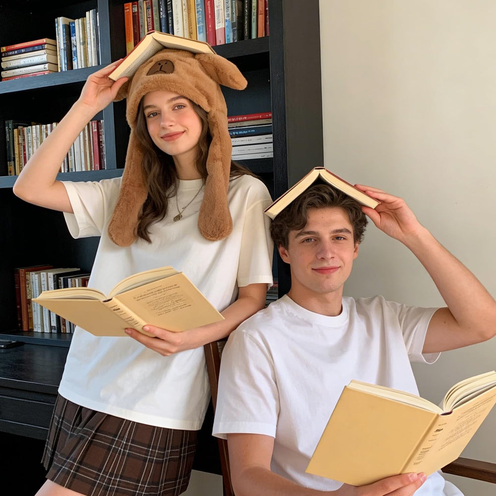 LJJINGXS Capybara hat one-size-fits-most design for teens and adults.