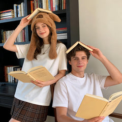LJJINGXS Capybara hat one-size-fits-most design for teens and adults.