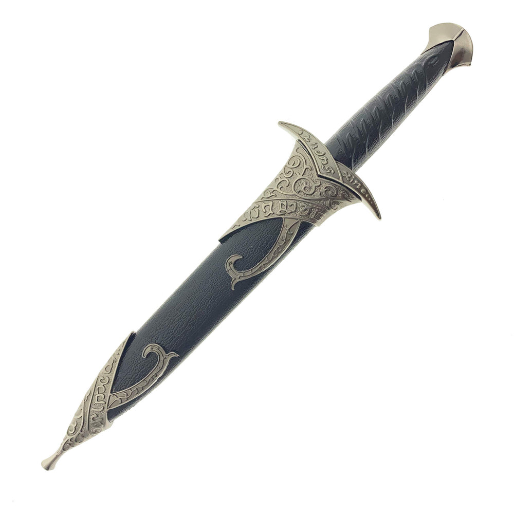 LKOQO dagger with scabbard detail highlighting authentic silhouette for collectors.