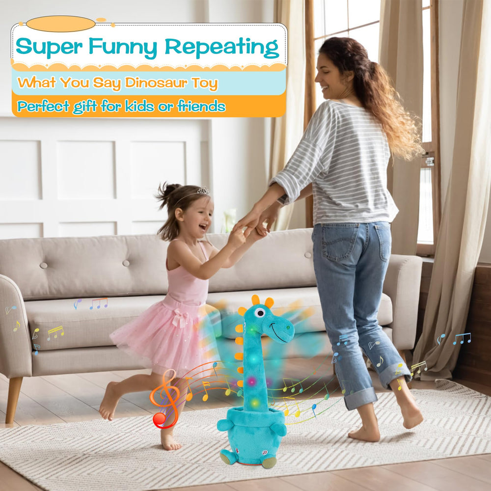 LLUKEME gift-ready giraffe with interactive features that sparks playtime joy.