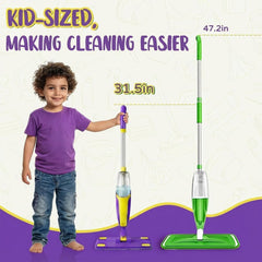LMADFLY Realistic spray action adds immersion to pretend chores.