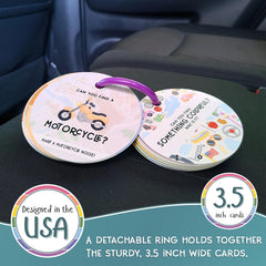 LMC Products toddler-friendly cards support early color, shape, and word recognition.