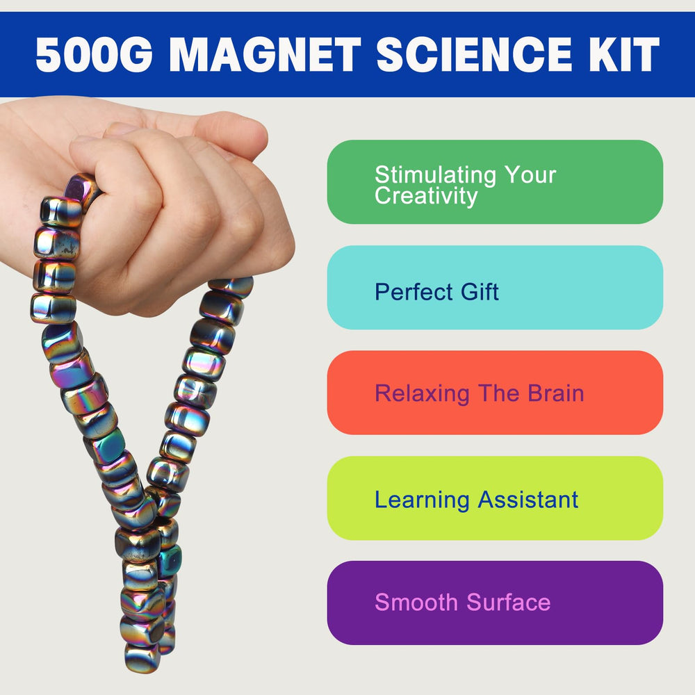 LNCOJOLM magnetic stones desk magnet holding papers keeps notes tidy