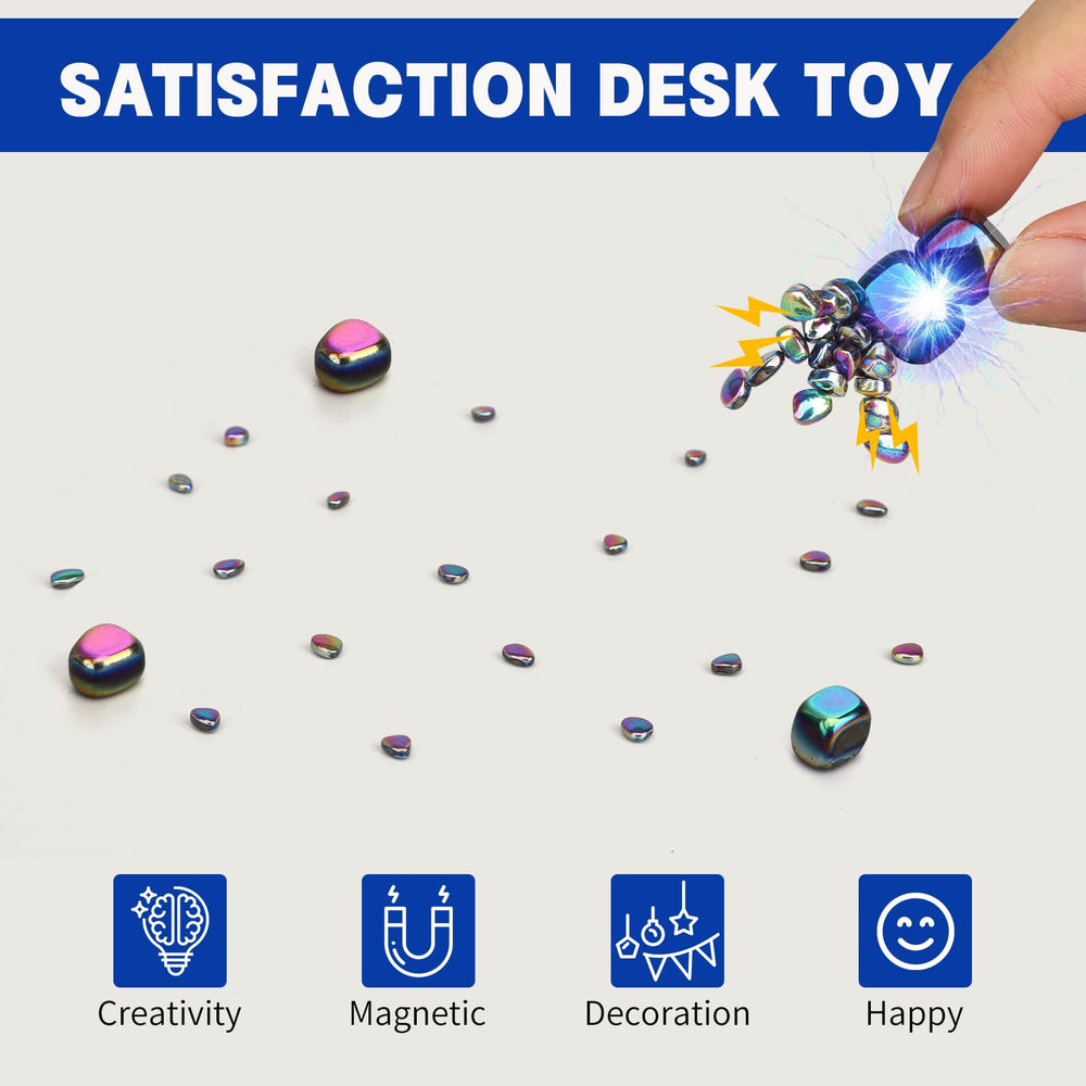 LNCOJOLM magnetic stones shape creative arrangement stimulates imagination and fine motor skills