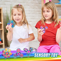 LNCOJOLM rainbow fidget spinner gift set ready for celebrations and gifting.