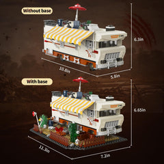 LNJFXB Camper RV modular design encourages mixing with other sets.