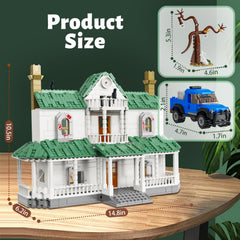 LNJFXB Diorama tree scene captures mood and atmosphere for spooky table displays.