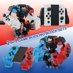 LNJFXB game controller poseable mech figure enables multiple dynamic poses.