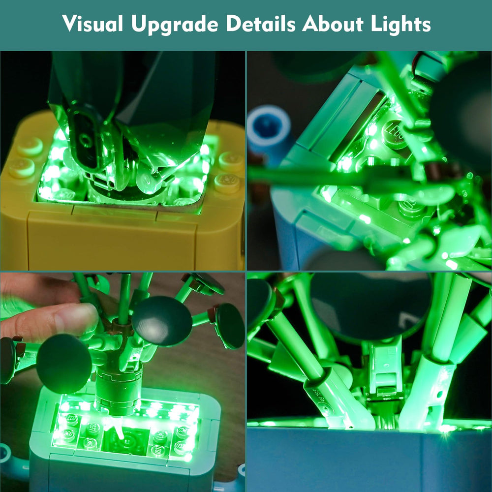 LocoLee copper wires and ABS parts create sturdy, hidden lighting
