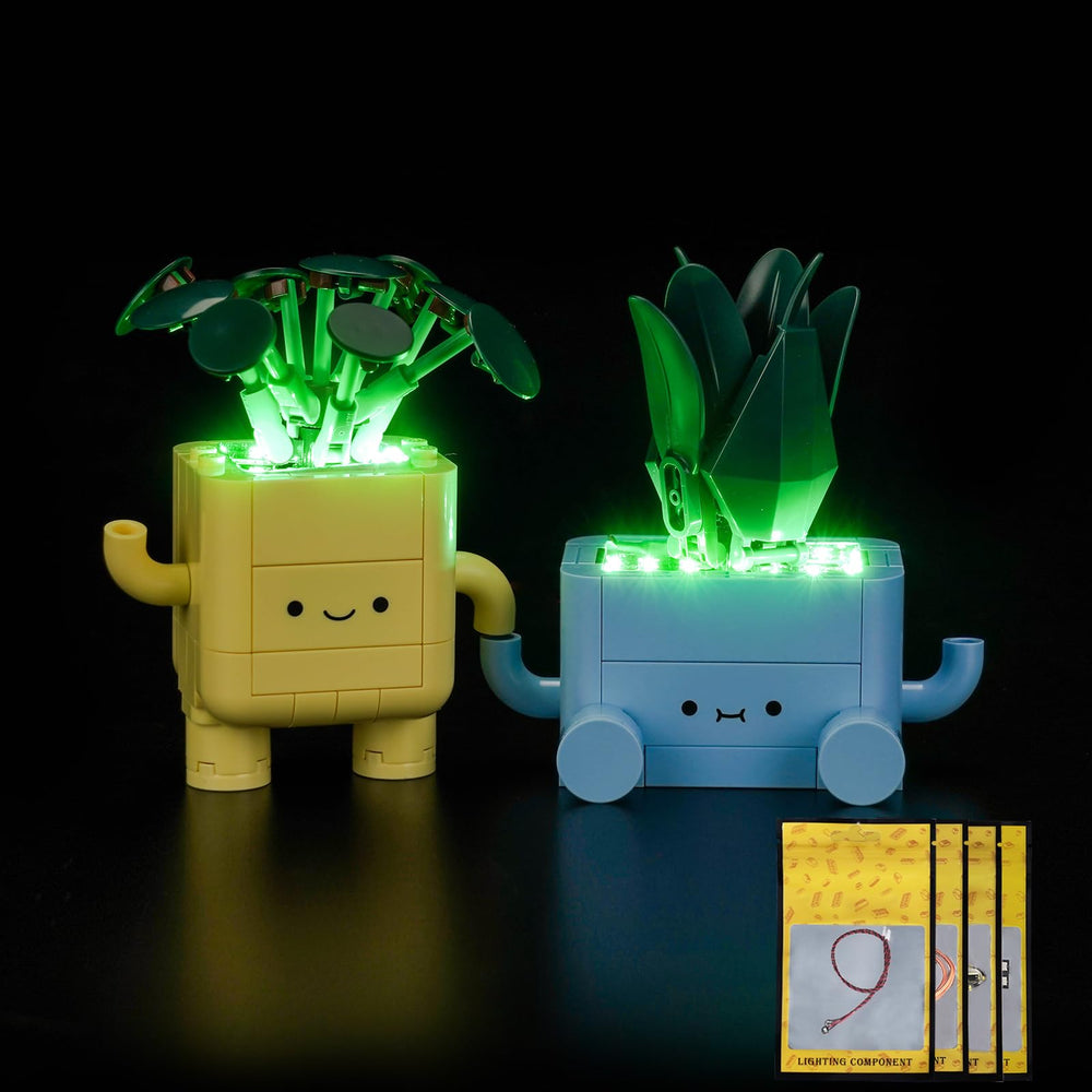 LocoLee eight-light set highlights model details and color accents