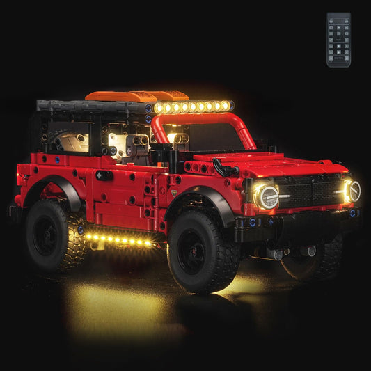 LocoLee LED light kit for Ford Bronco 42213 front illumination enhances display