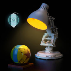 LocoLee light kit Luxo Jr. switch close-up for effortless on/off control.