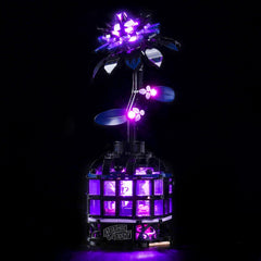 LocoLee purple light kit offers a customizable ambiance for Lego collections