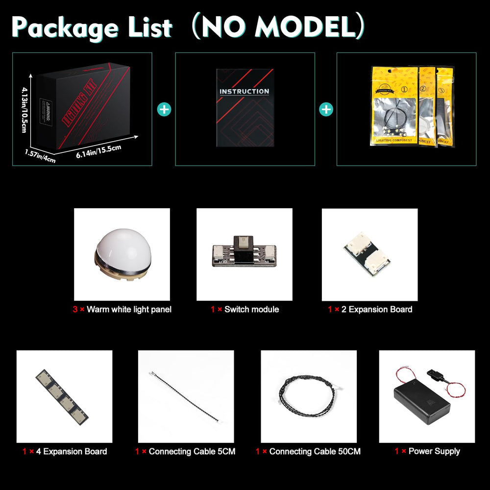 LocoLee light kit is compatible with LEGO 21357 Luxo Jr model