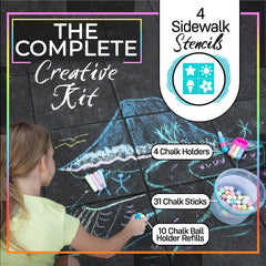 Loddie Doddie kids art supplies set inspires imagination outdoors.