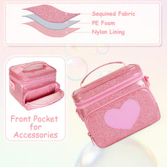 LoDrid carrying case interior with cotton-padded lining protecting console and accessories