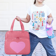 LoDrid tote wall-hanging strap for easy display and access.