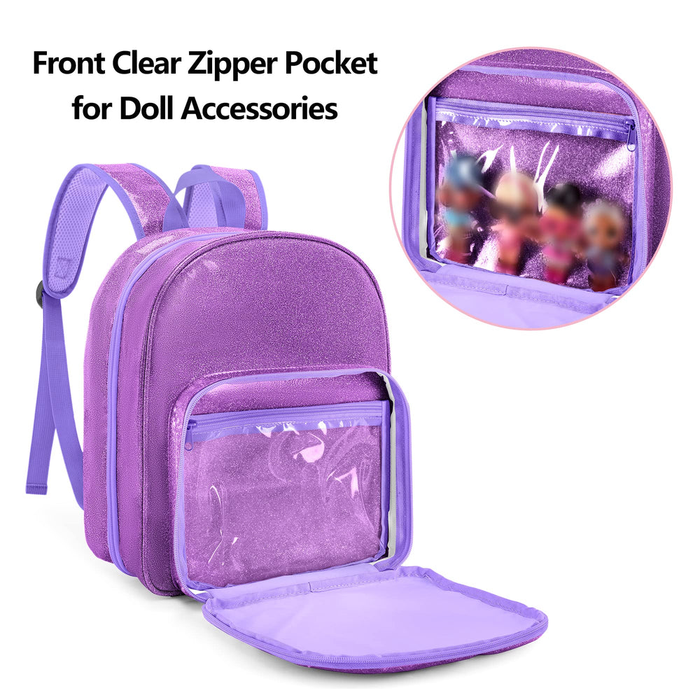 LoDrid backpack external dimensions 11.5 by 4.3 by 12.5 inches for travel