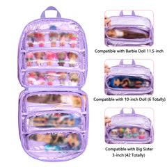Front zipper pocket keeps small accessories within easy reach