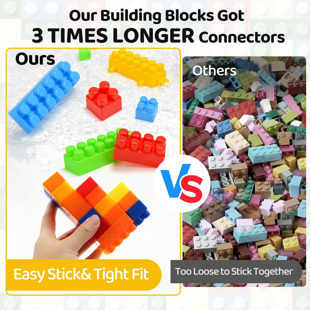 LOGBAY bright color blocks boost visual recognition and play.