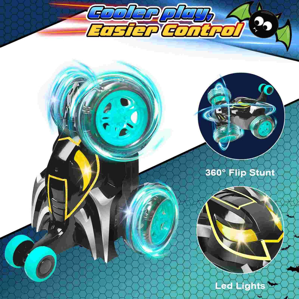 Logth Bat Monster RC Car conquers indoor and outdoor terrains with 4WD